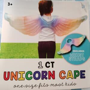 Kids Simple Unicorn Wings Cape Costume - One Size Fits All